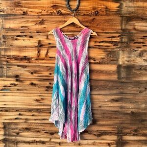 FLOWER | Colorful Striped Sleeveless Dress ONE SIZE